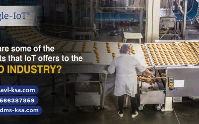 What are some of the benefits that IoT offers to the food industry?  